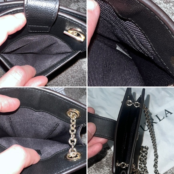 ⭐️FURLA mini crossbody Luxury Bag Like New Genuine Leather,DustBag & Bag ⭐️ - Picture 6 of 17